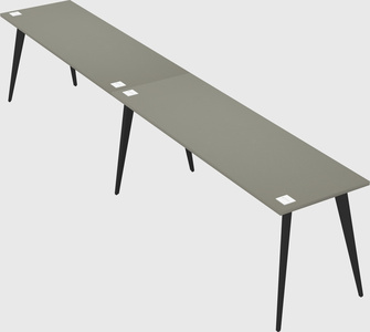 Modern rectangular office desk