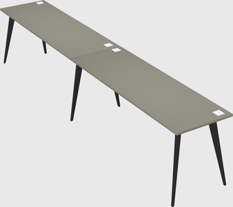 Modern rectangular office desk