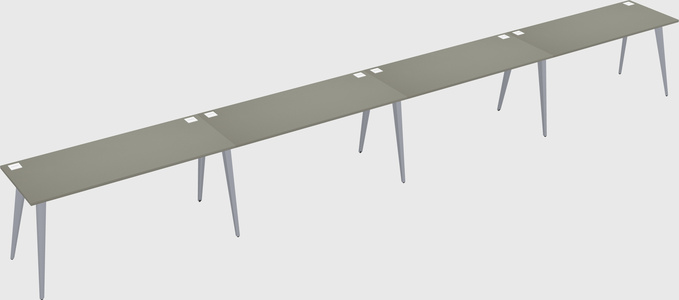 Modern rectangular office desk
