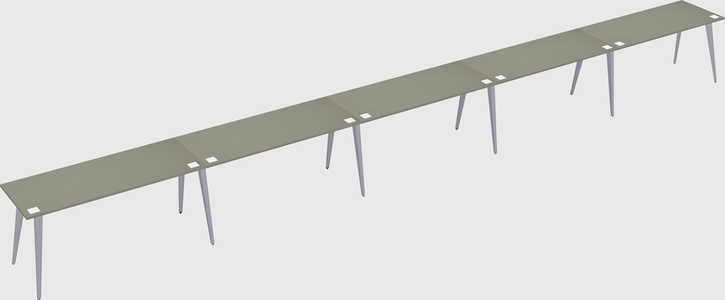Modern rectangular office desk