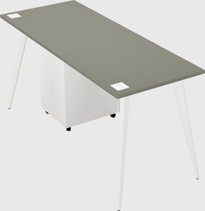 Modern rectangular office desk
