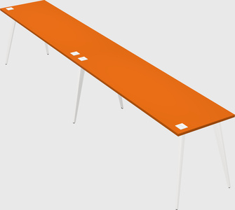 Modern rectangular office desk