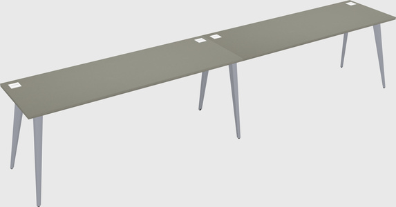 Modern rectangular office desk
