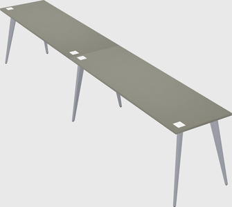 Modern rectangular office desk