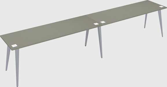 Modern rectangular office desk