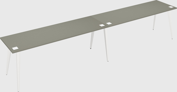 Modern rectangular office desk