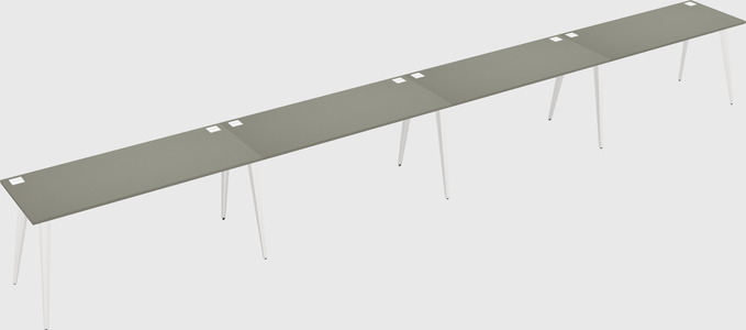 Modern rectangular office desk