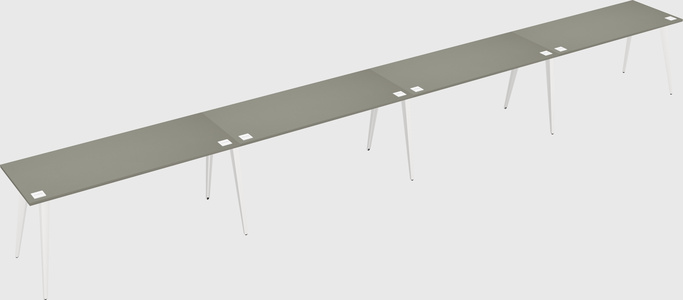 Modern rectangular office desk