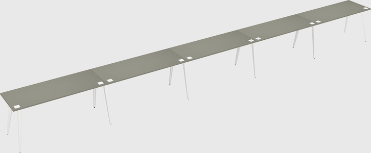 Modern rectangular office desk
