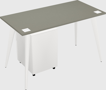 Modern rectangular office desk
