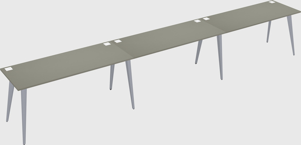Modern rectangular office desk