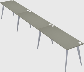 Modern rectangular office desk