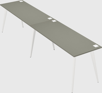 Modern rectangular office desk
