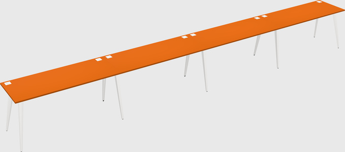 Modern rectangular office desk