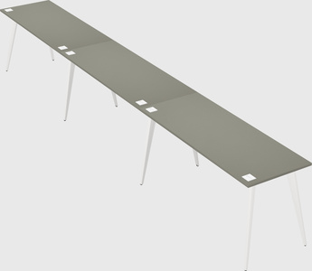 Modern rectangular office desk