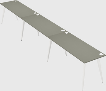 Modern rectangular office desk