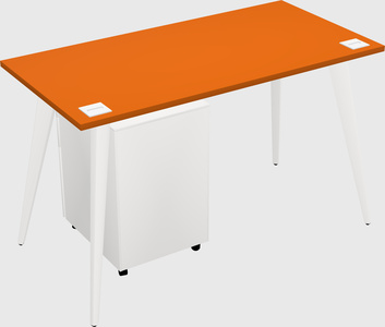 Modern rectangular office desk