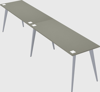 Modern rectangular office desk