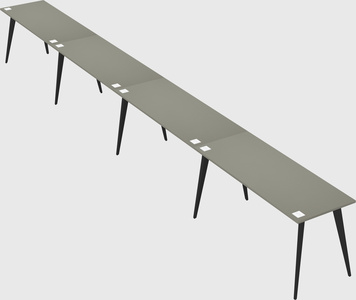 Modern rectangular office desk