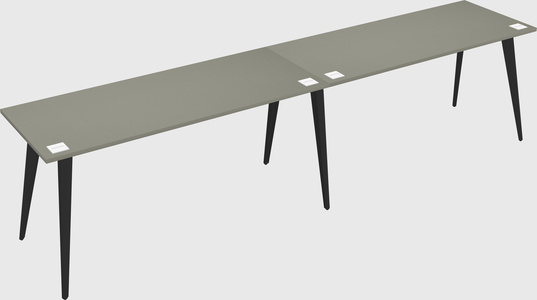 Modern rectangular office desk