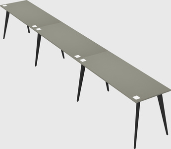 Modern rectangular office desk