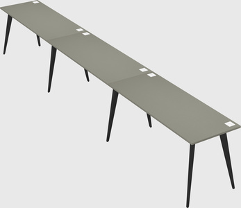 Modern rectangular office desk