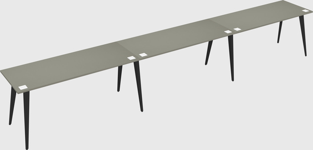 Modern rectangular office desk