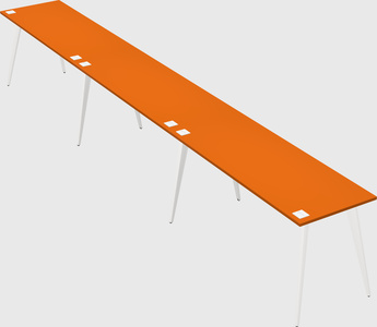 Modern rectangular office desk