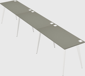 Modern rectangular office desk