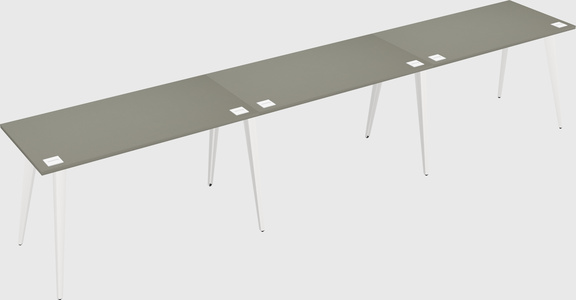 Modern rectangular office desk