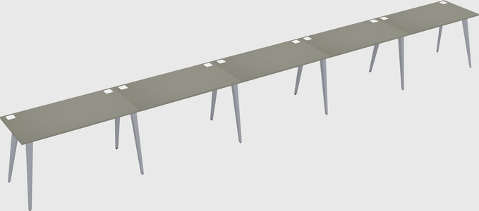 Modern rectangular office desk