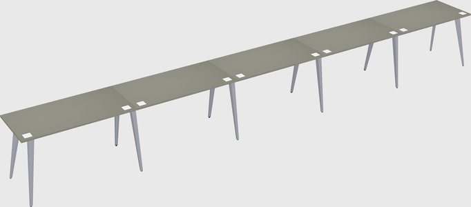 Modern rectangular office desk