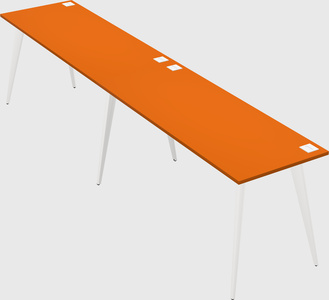Modern rectangular office desk