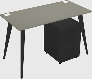 Modern rectangular office desk