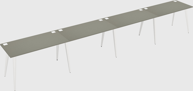 Modern rectangular office desk