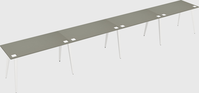Modern rectangular office desk