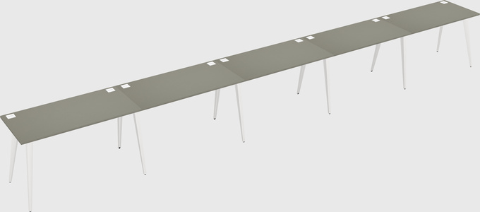 Modern rectangular office desk