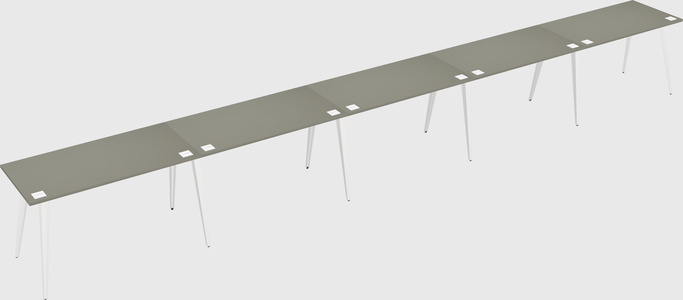 Modern rectangular office desk