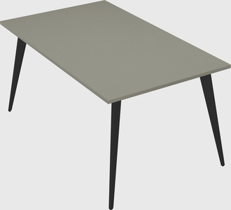 Modern rectangular office desk