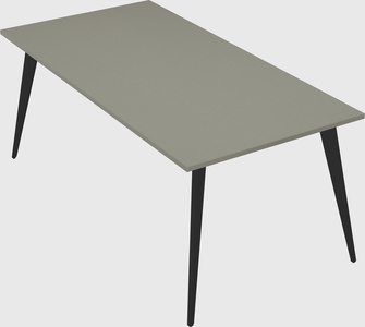 Modern rectangular office desk