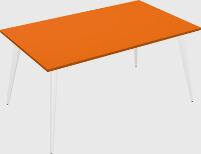 Modern rectangular office desk