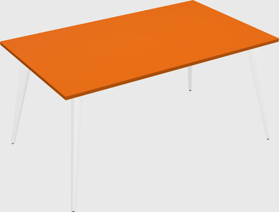 Modern rectangular office desk