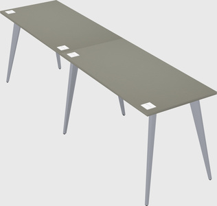 Modern rectangular office desk