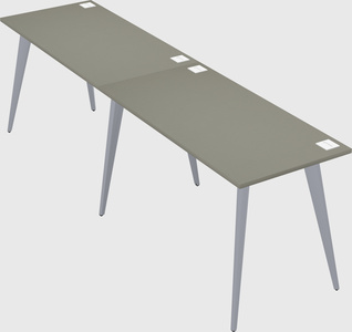 Modern rectangular office desk