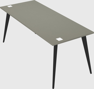 Modern rectangular office desk