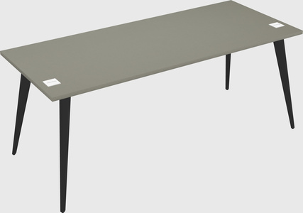 Modern rectangular office desk