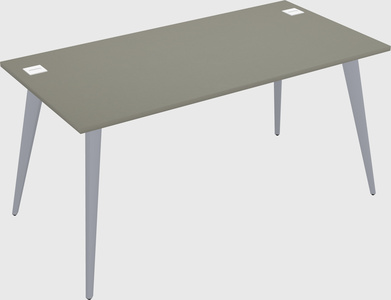 Modern rectangular office desk