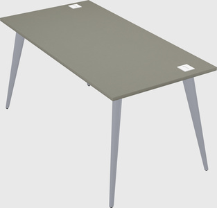 Modern rectangular office desk