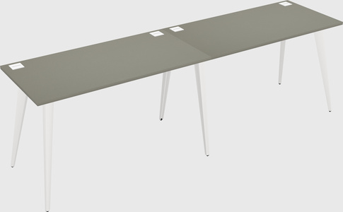 Modern rectangular office desk