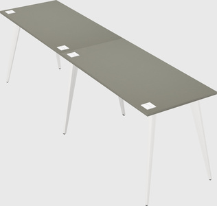 Modern rectangular office desk